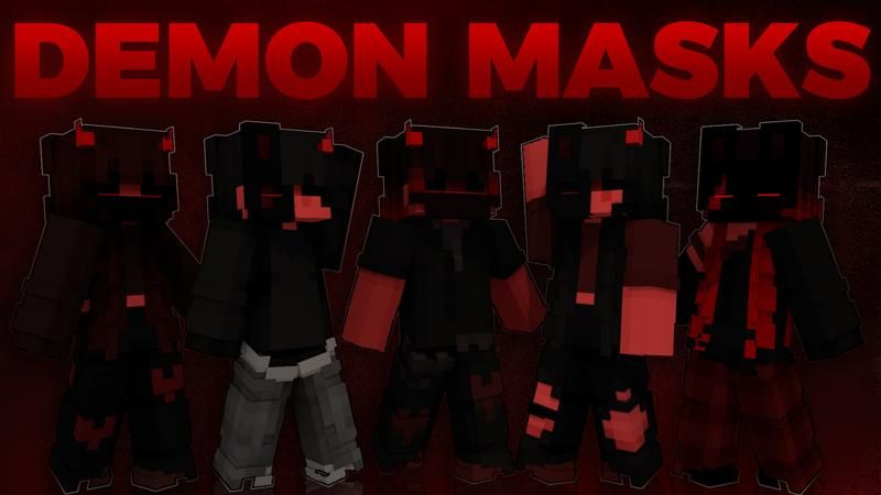 Demon Masks on the Minecraft Marketplace by Asiago Bagels Demon Masks on the Minecraft Marketplace by Asiago Bagels