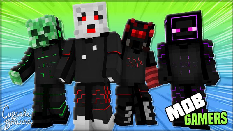 Mob Gamers Skin Pack