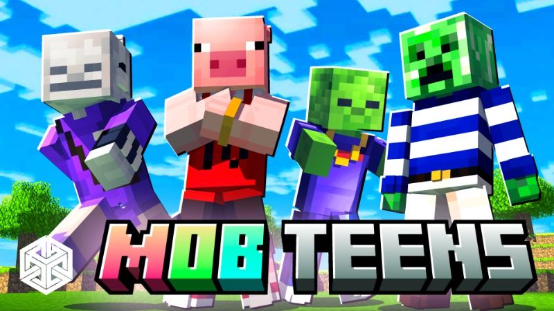 Mob Teens on the Minecraft Marketplace by Yeggs Mob Teens on the Minecraft Marketplace by Yeggs