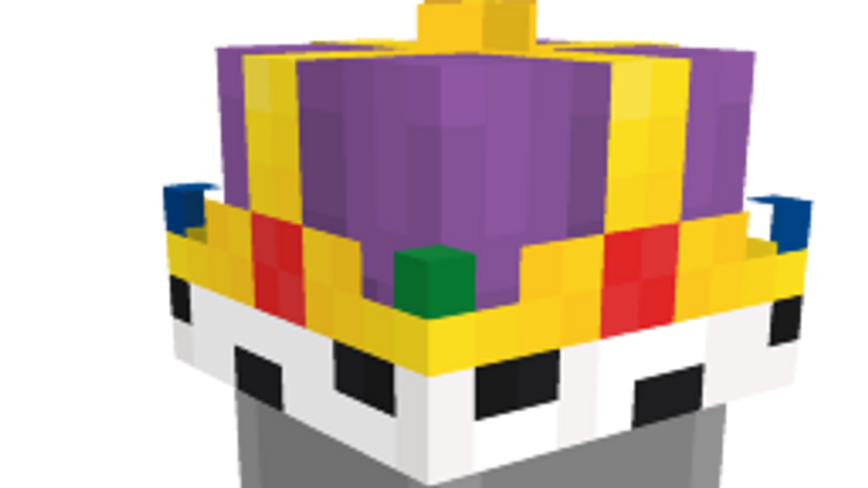 Purple Royal Crown on the Minecraft Marketplace by Pixels & Blocks