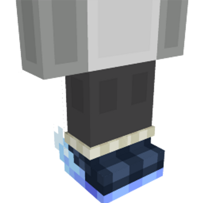 Blue Fire Boots on the Minecraft Marketplace by Asiago Bagels