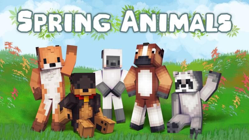 Spring Animals on the Minecraft Marketplace by Podcrash Spring Animals on the Minecraft Marketplace by Podcrash
