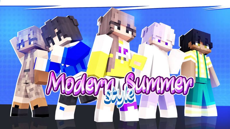 Modern Summer Style on the Minecraft Marketplace by BLOCKLAB Studios Modern Summer Style on the Minecraft Marketplace by BLOCKLAB Studios