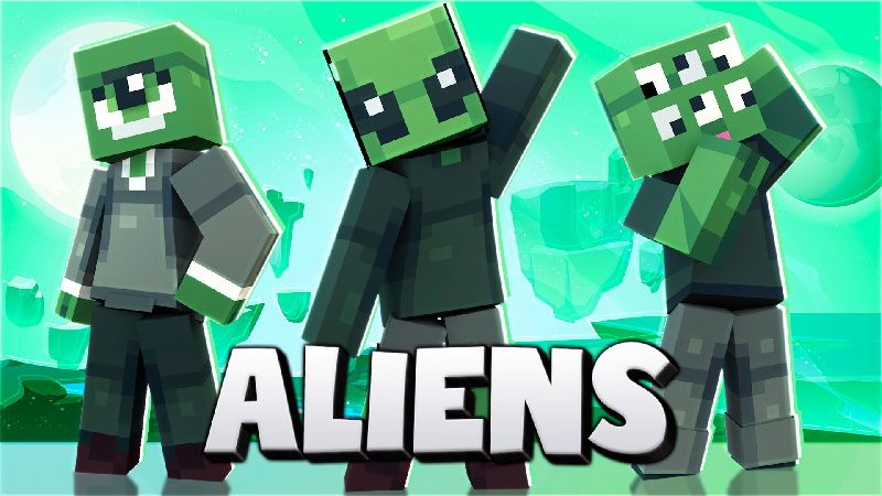 Aliens on the Minecraft Marketplace by Mine-North