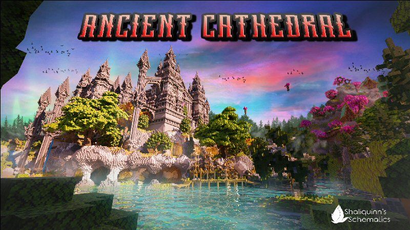 Ancient Cathedral on the Minecraft Marketplace by Shaliquinn's Schematics