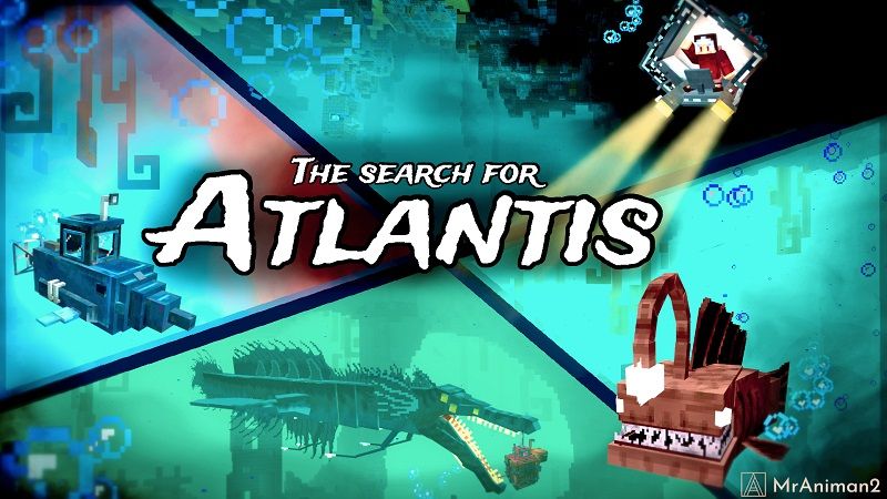 The Search for Atlantis on the Minecraft Marketplace by MrAniman2