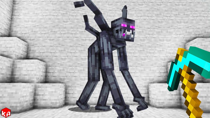 Mutant Enderman VS Mansion!