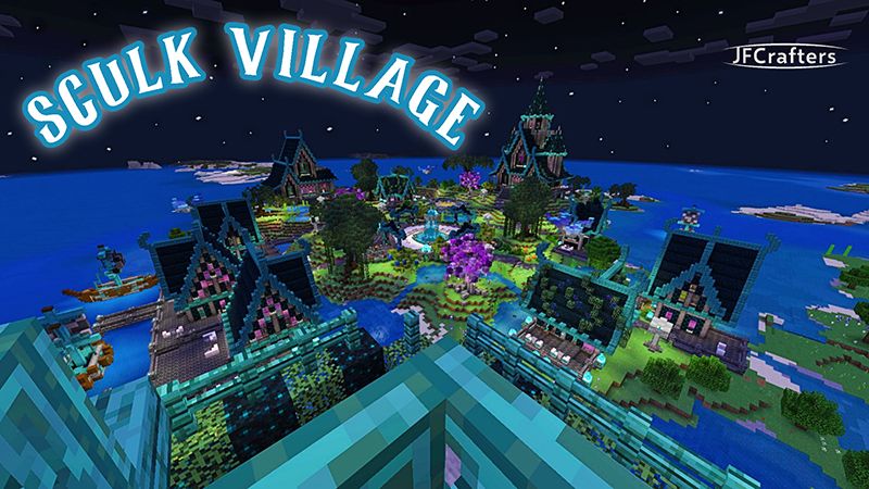 Sculk Village on the Minecraft Marketplace by JFCrafters
