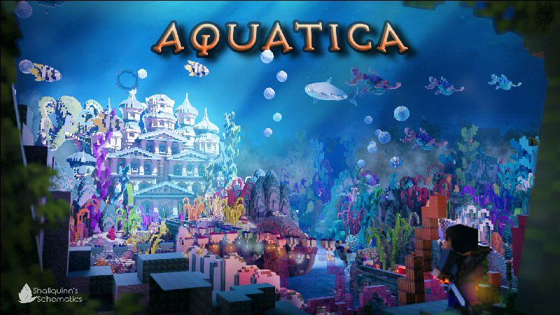 Aquatica on the Minecraft Marketplace by Shaliquinn's Schematics Aquatica on the Minecraft Marketplace by Shaliquinn's Schematics