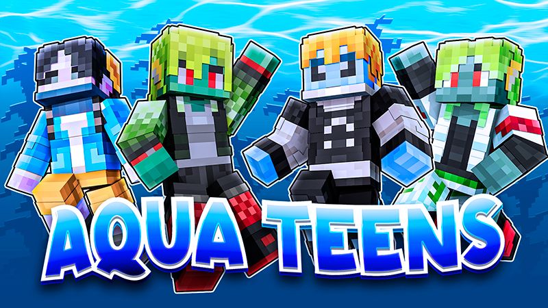 Aqua Teens on the Minecraft Marketplace by Netherpixel