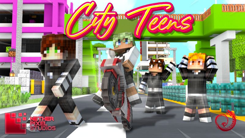 City Teens on the Minecraft Marketplace by Netherpixel