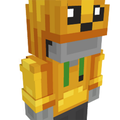 Pumpkin Hoodie on the Minecraft Marketplace by Geeky Pixels