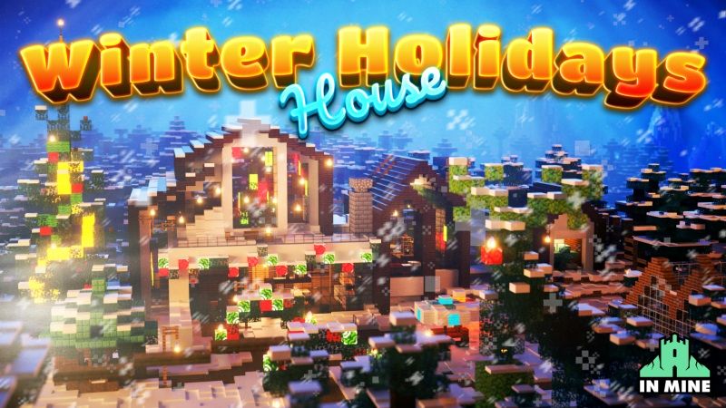 Winter Holidays House on the Minecraft Marketplace by In Mine
