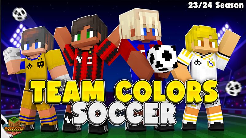 Team Colours Soccer 2324 on the Minecraft Marketplace by MobBlocks