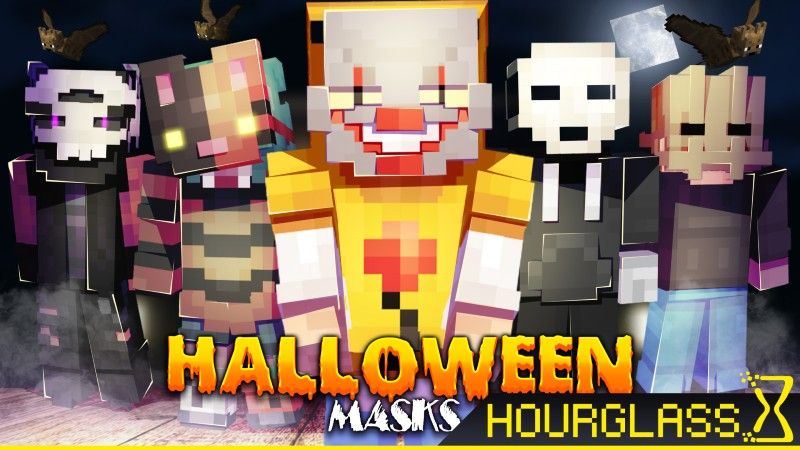 Halloween Masks on the Minecraft Marketplace by Hourglass Studios Halloween Masks on the Minecraft Marketplace by Hourglass Studios