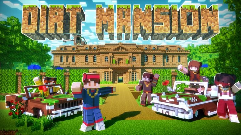 Dirt Mansion on the Minecraft Marketplace by Cubed Creations Dirt Mansion on the Minecraft Marketplace by Cubed Creations