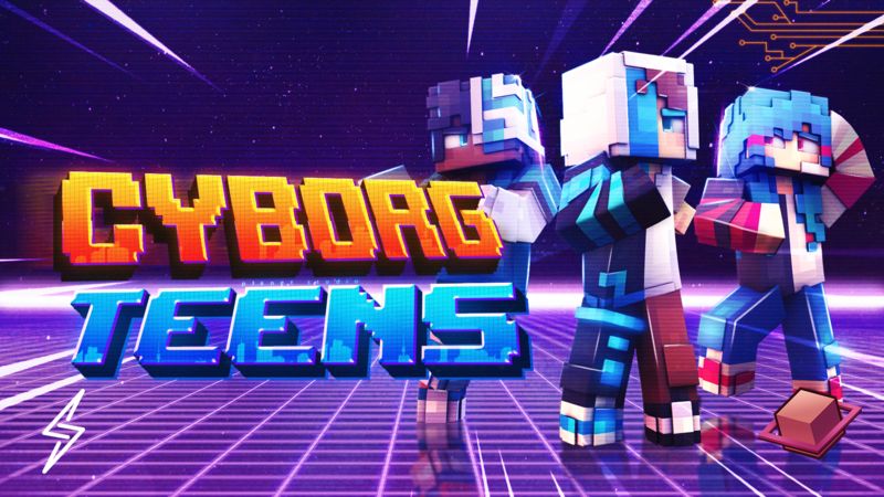 Cyborg Teens on the Minecraft Marketplace by Senior Studios Cyborg Teens on the Minecraft Marketplace by Senior Studios