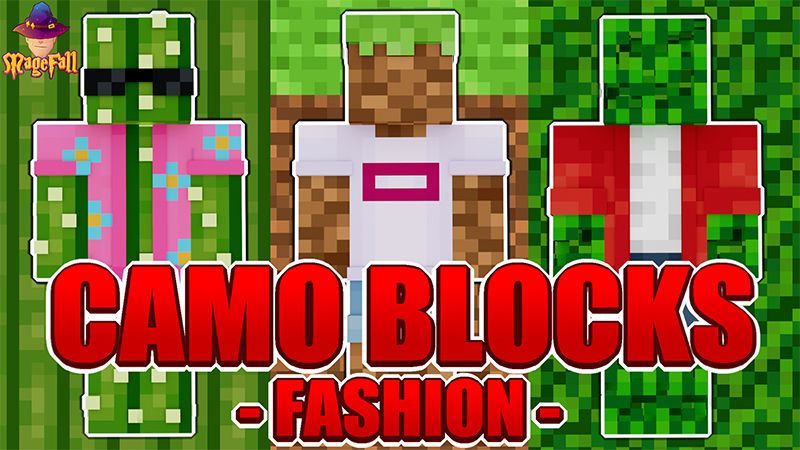 Camo Blocks Fashion on the Minecraft Marketplace by Magefall