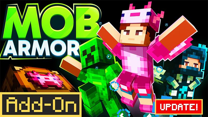 MOB ARMOR AddOn 12 on the Minecraft Marketplace by Mazario Studios