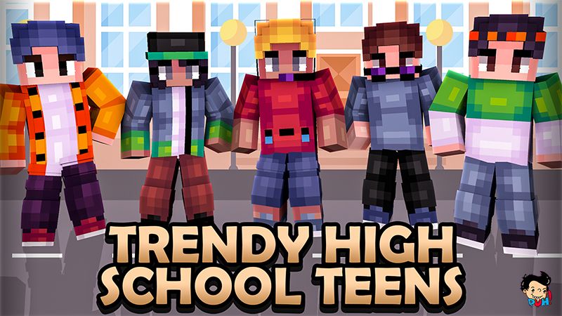 Trendy High School Teens on the Minecraft Marketplace by Duh Trendy High School Teens on the Minecraft Marketplace by Duh
