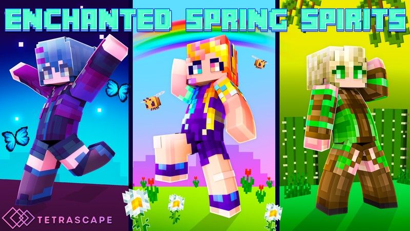 Enchanted Spring Spirits on the Minecraft Marketplace by Tetrascape Enchanted Spring Spirits on the Minecraft Marketplace by Tetrascape