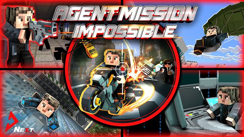 Agent Mission Impossible on the Minecraft Marketplace by Next Studio Agent Mission Impossible on the Minecraft Marketplace by Next Studio