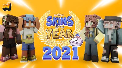 Skins of the Year 2021 on the Minecraft Marketplace by Mineplex