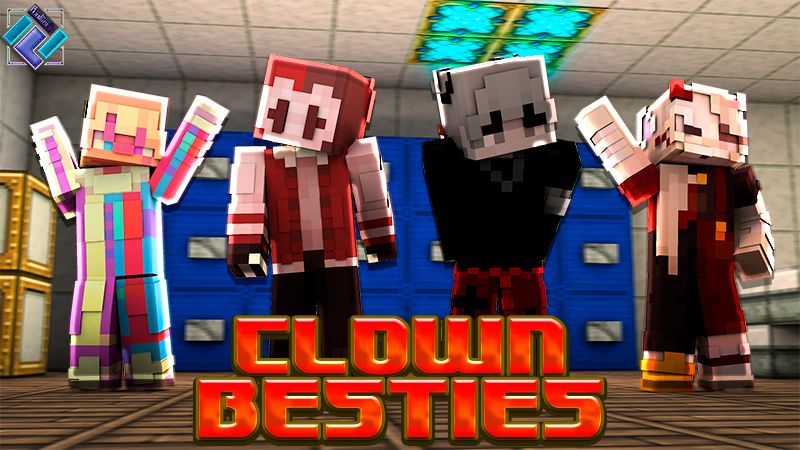 Clown Besties on the Minecraft Marketplace by PixelOneUp
