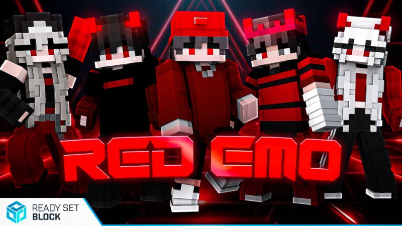 Red Emo on the Minecraft Marketplace by Ready, Set, Block!