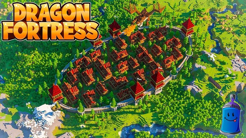Dragon Fortress on the Minecraft Marketplace by Fall Studios Dragon Fortress on the Minecraft Marketplace by Fall Studios