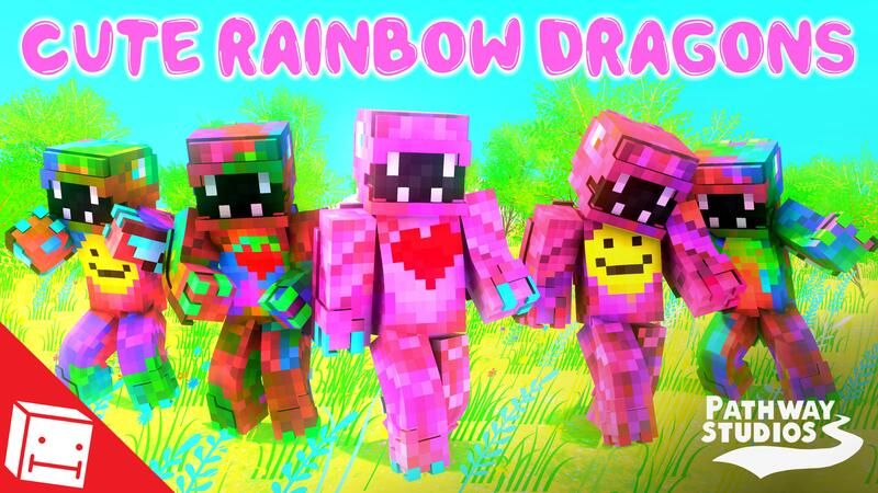 Cute Rainbow Dragons