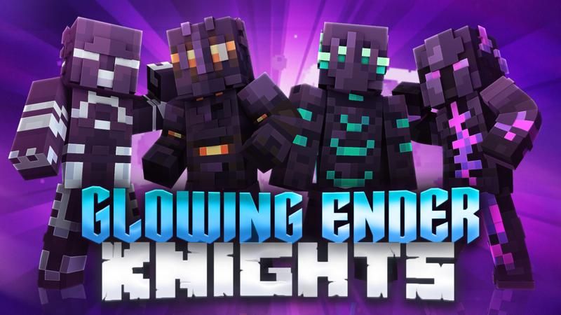 Glowing Ender Knights