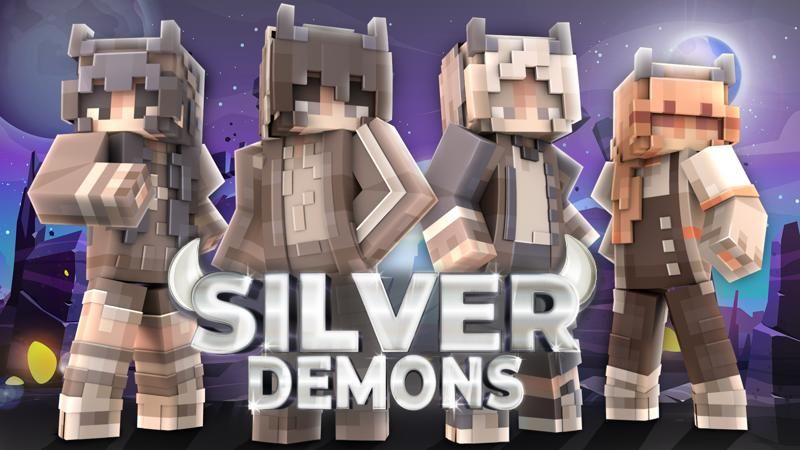 Silver Demons on the Minecraft Marketplace by 4KS Studios Silver Demons on the Minecraft Marketplace by 4KS Studios