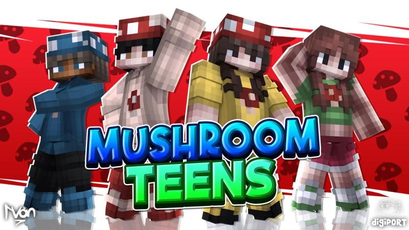Mushroom Teens on the Minecraft Marketplace by DigiPort