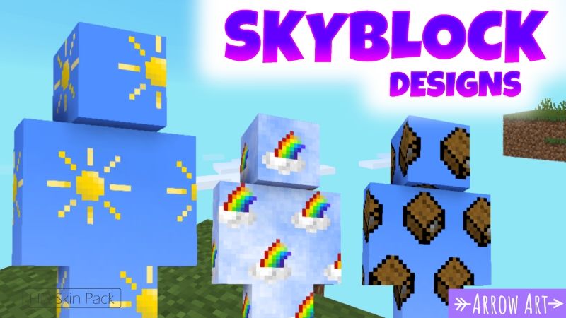 Skyblock Designs on the Minecraft Marketplace by Arrow Art Games Skyblock Designs on the Minecraft Marketplace by Arrow Art Games