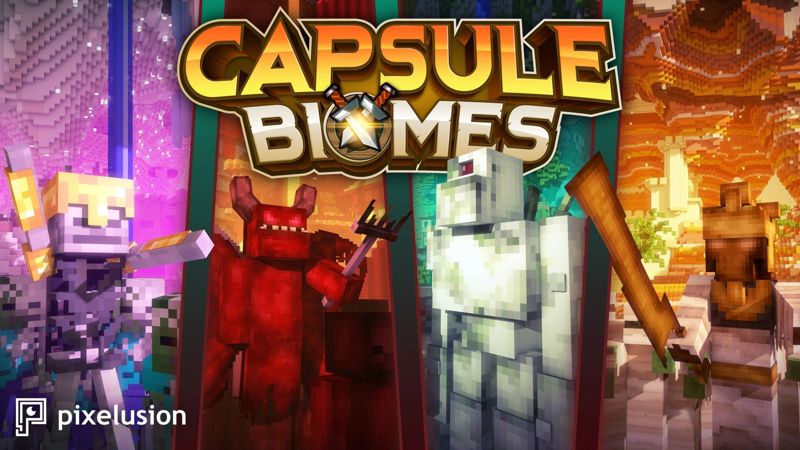 Capsule Biomes on the Minecraft Marketplace by Pixelusion Capsule Biomes on the Minecraft Marketplace by Pixelusion