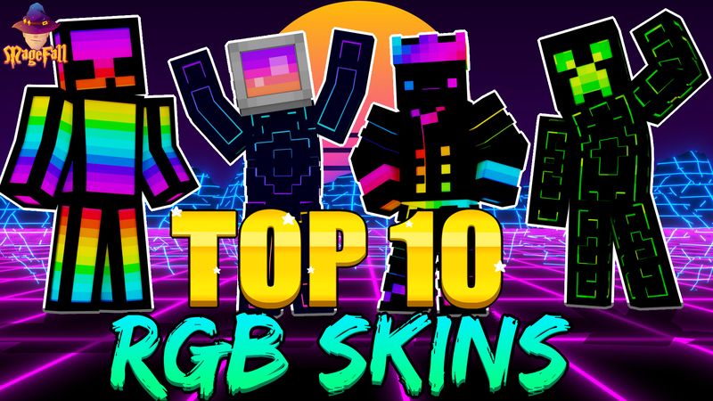 Top 10 RGB Skins on the Minecraft Marketplace by Magefall Top 10 RGB Skins on the Minecraft Marketplace by Magefall