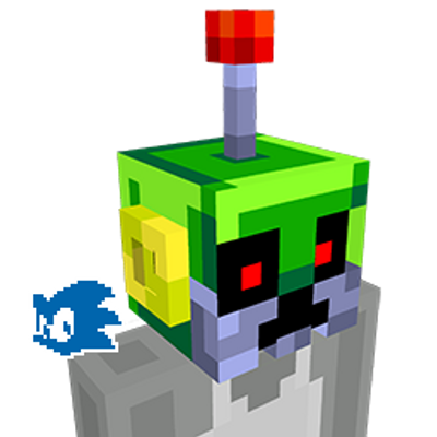 Badnik Creepy Head on the Minecraft Marketplace by Gamemode One