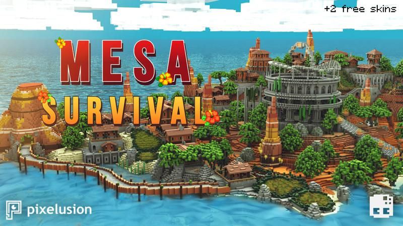 Mesa Survival on the Minecraft Marketplace by Pixelusion
