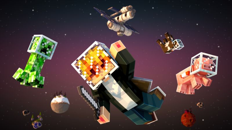Space Station Skyblock on the Minecraft Marketplace by Podcrash