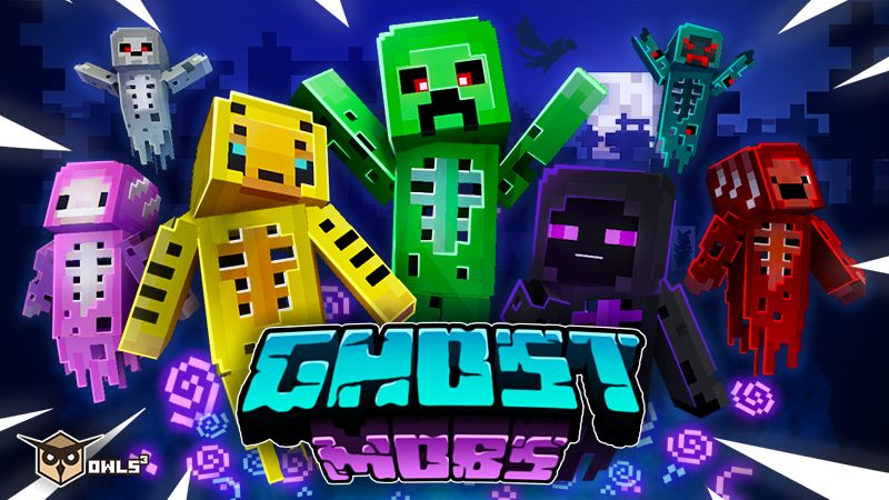 Ghost Mobs on the Minecraft Marketplace by Owls Cubed Ghost Mobs on the Minecraft Marketplace by Owls Cubed