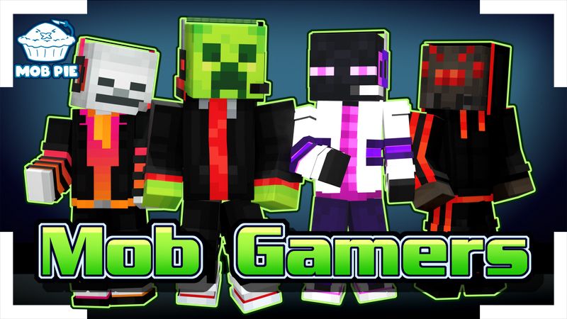 Gamer Mobs on the Minecraft Marketplace by Mob Pie