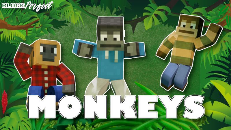 Monkeys on the Minecraft Marketplace by Block Perfect Studios