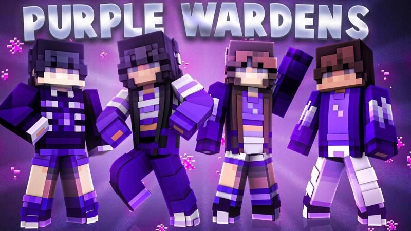 Purple Wardens on the Minecraft Marketplace by CubeCraft Games Purple Wardens on the Minecraft Marketplace by CubeCraft Games