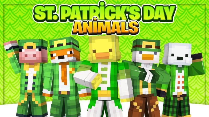 St Patricks Day Animals on the Minecraft Marketplace by Podcrash