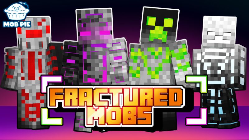 Fractured Mobs on the Minecraft Marketplace by Mob Pie