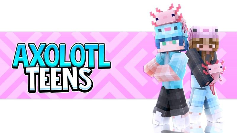 Axolotl Teens on the Minecraft Marketplace by Nitric Concepts Axolotl Teens on the Minecraft Marketplace by Nitric Concepts