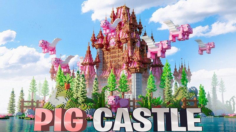 Pig Castle on the Minecraft Marketplace by Street Studios