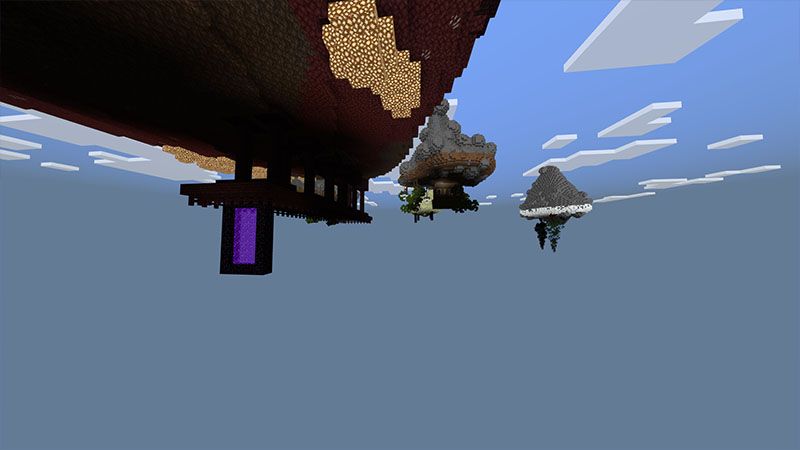 Upside Down Skyblock by Odyssey Builds