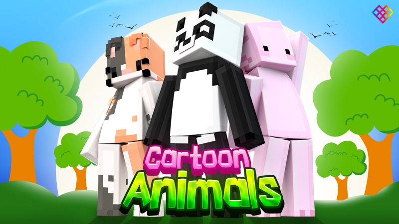 Cartoon Animals on the Minecraft Marketplace by Rainbow Theory